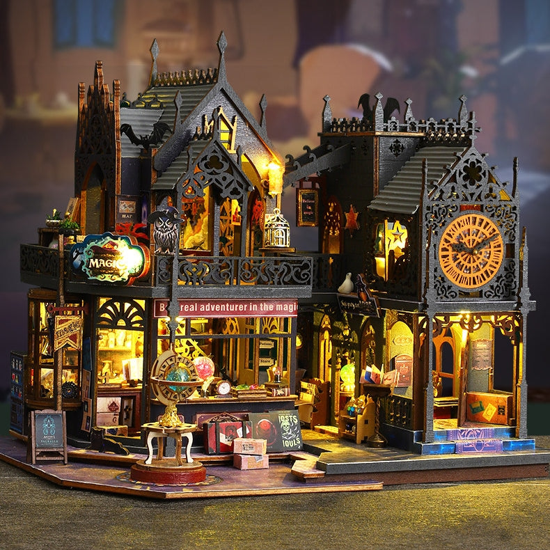Hogwarts Magic Castle DIY Miniature House - English Instructions