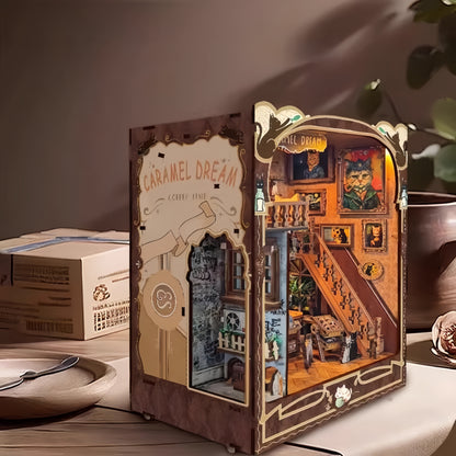 Sisyphus Cat Cafe DIY Miniature House - English Instructions
