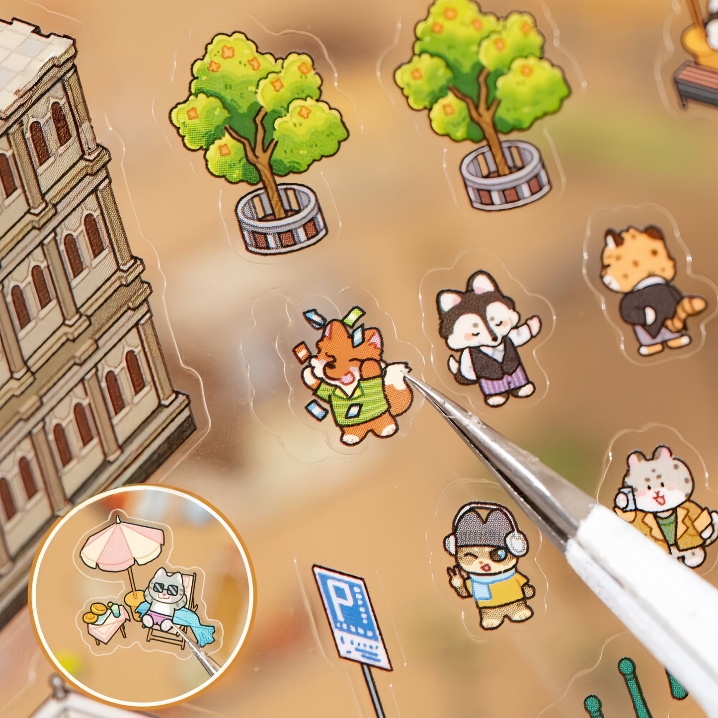 Macao 3D Sticker