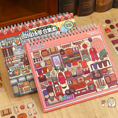 Shopkeeper for a Day 3D Sticker Book