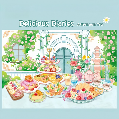 Delicious Diaries 3D Sticker | 3 Cute Miniature Scenes