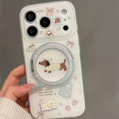 Dachshund Stand Acrylic Phone Case