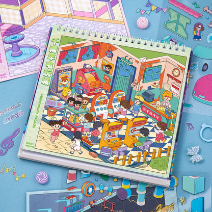 Night of the Elves 3D Sticker Book