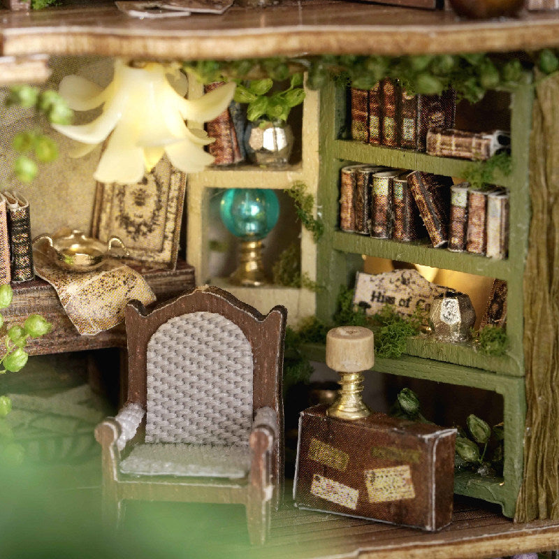 Whimsical Tree House DIY Miniature House - English Instructions