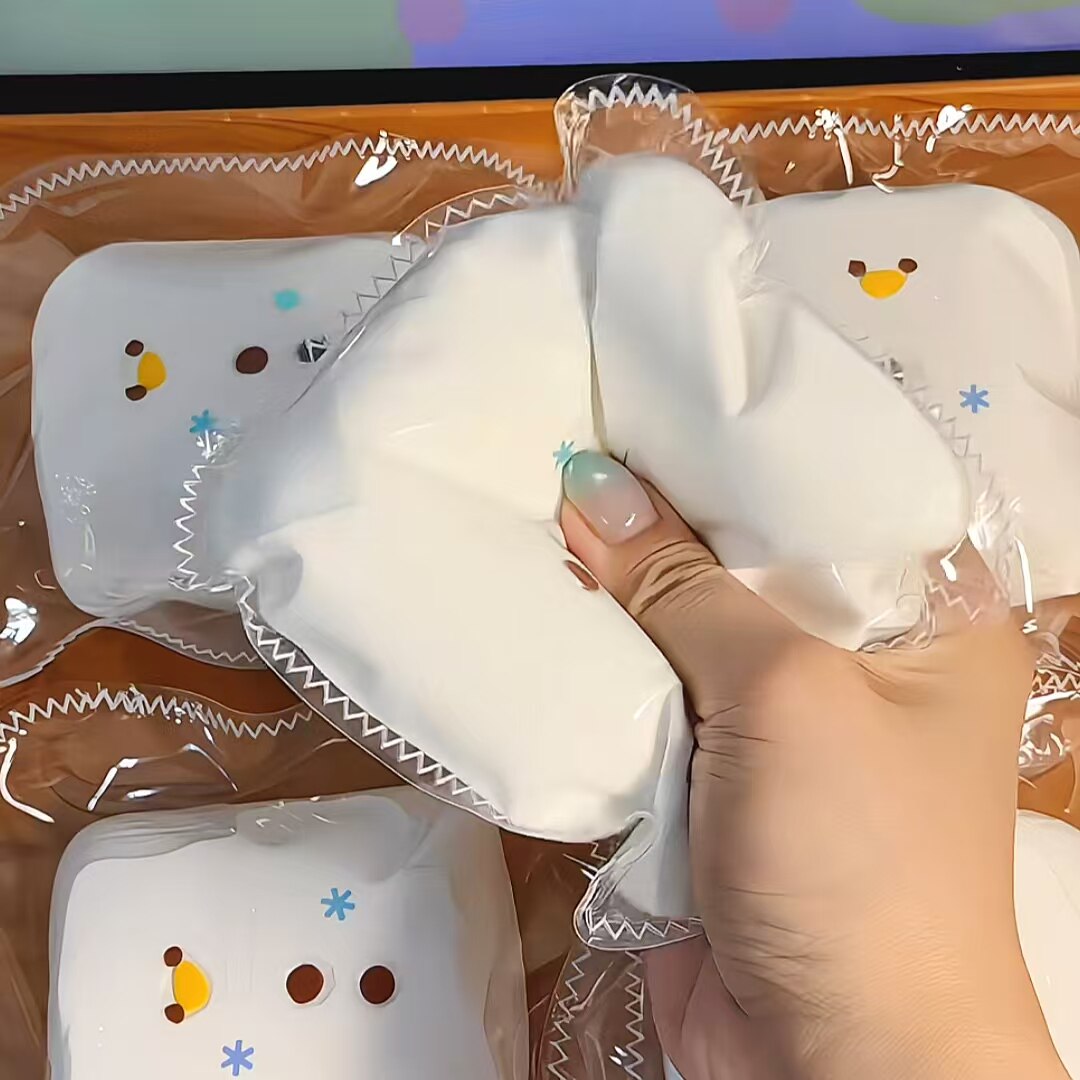 Snowman Marshmallow Squishy