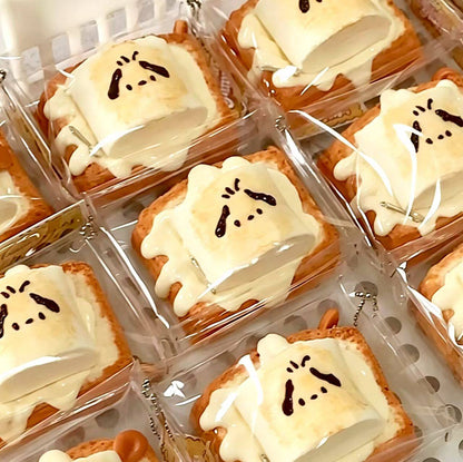 Puppy Marshmallow Toast Squishy