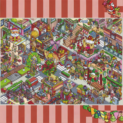 Christmas is Coming 3D Sticker