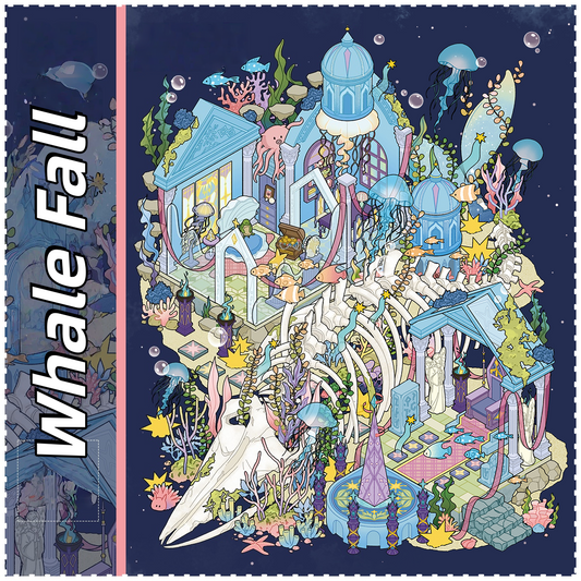 Tideswept Dwellings 3D Sticker | 2 Cute Miniature Scenes