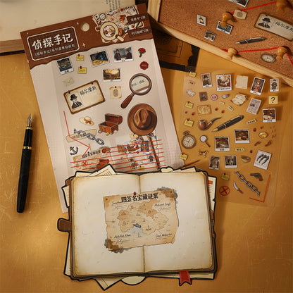 Exploration Notes 3D Sticker | 2 Cute Miniature Scenes