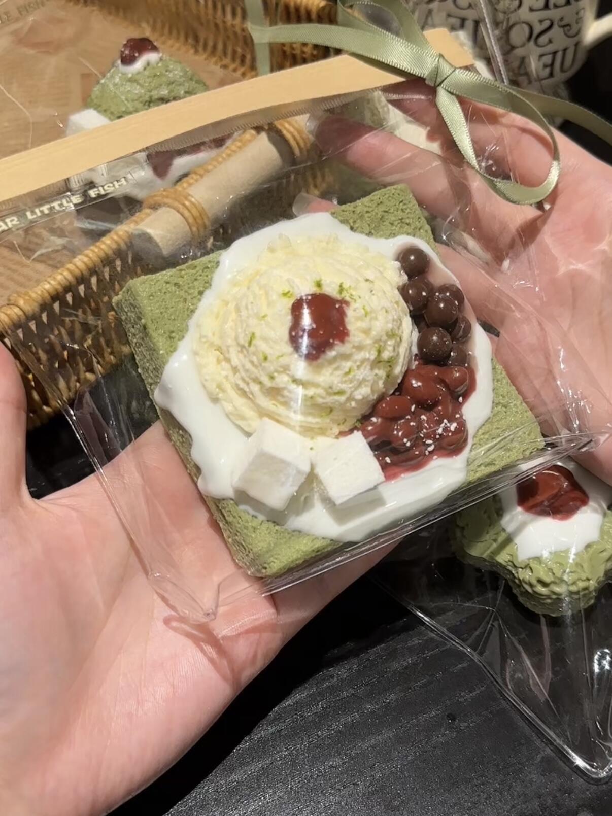 Ice Cream Fruit Toast Squishy