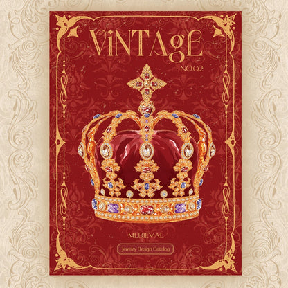 Jewelry Design Catalog 3D Sticker | 2 Cute Miniature Scenes