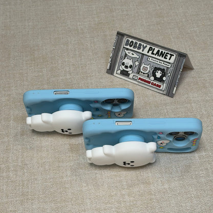Cute Bear Silicone Phone Case