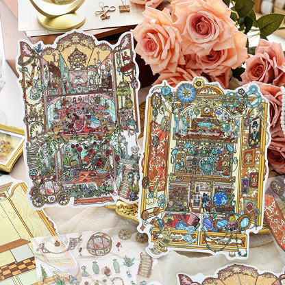 Lost and Found 3D Sticker | 2 Cute Miniature Scenes