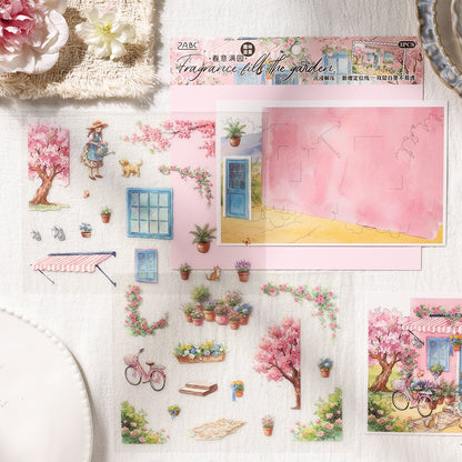 Floating Light Atlas 3D Sticker | 4 Cute Miniature Scenes