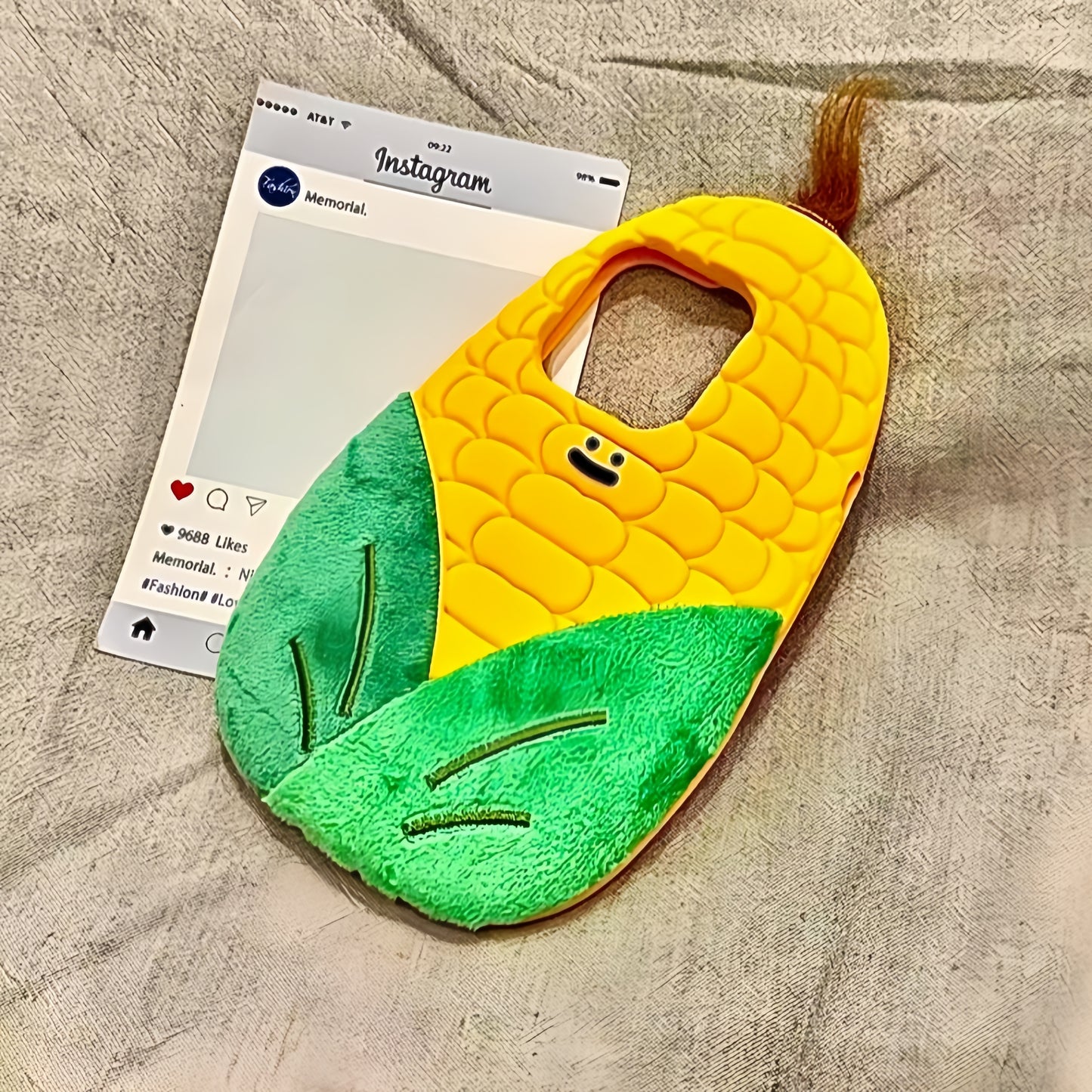Corn Silk Silicone Phone Case