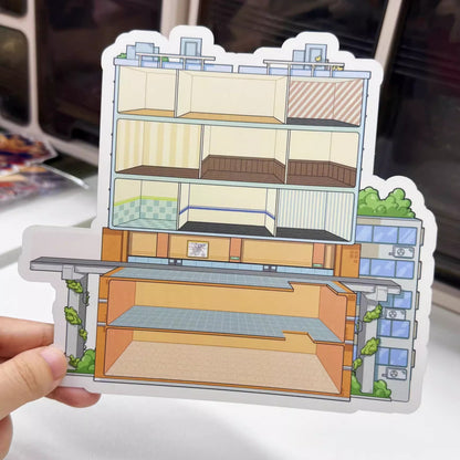 Tiny Community 3D Sticker