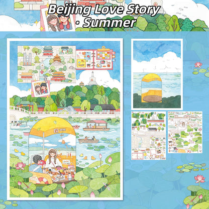 Memory Corners 3D Sticker | 3 Cute Miniature Scenes