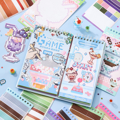 Pixel Bead Game Machine 3D Sticker Book
