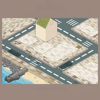 Drama Street 3D Sticker