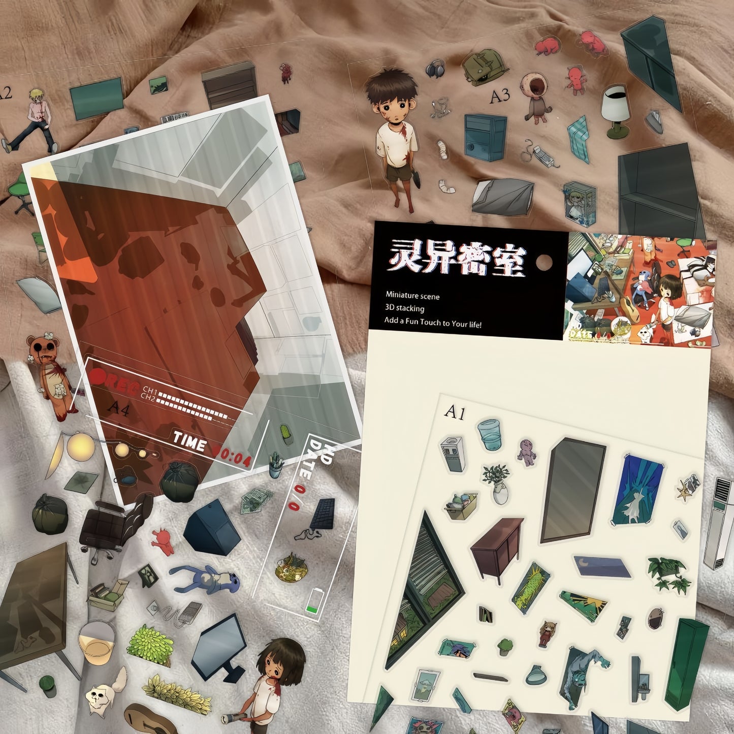 Supernatural Secret Room 3D Sticker