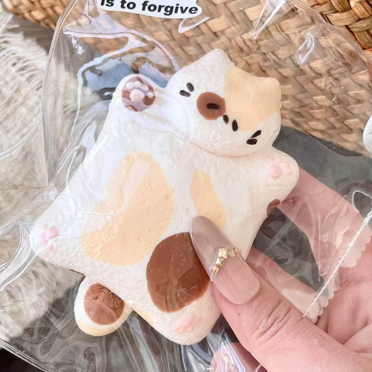 Chubby Calico Cat Squishy
