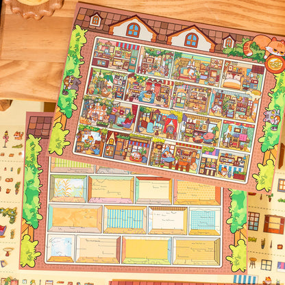Salted Caramel Afternoon 3D Sticker