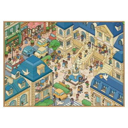 Leisure Daily 3D Sticker | 3 Cute Miniature Scenes