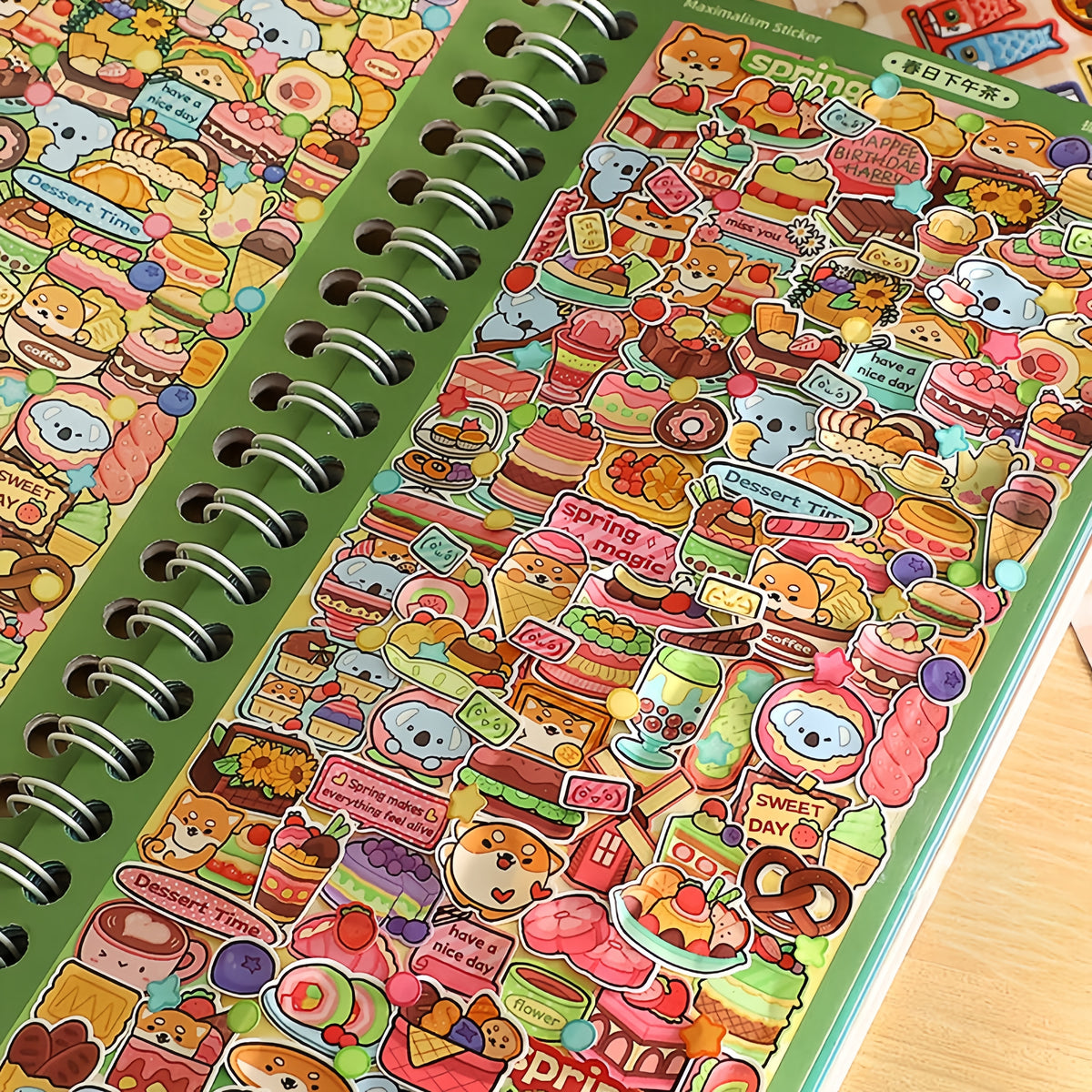 Maximalist Sticker Book 3D Sticker Book