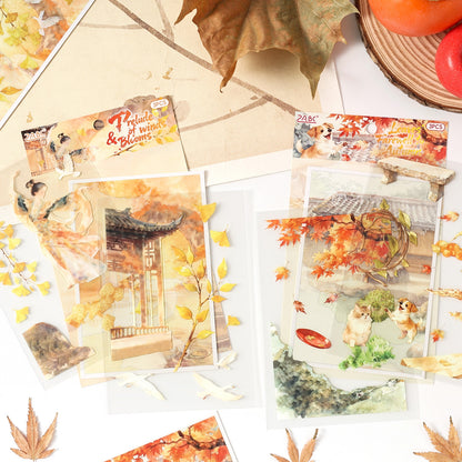 Leisure Daily 3D Sticker | 6 Cute Miniature Scenes
