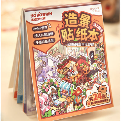Energy Town 3D Sticker Book