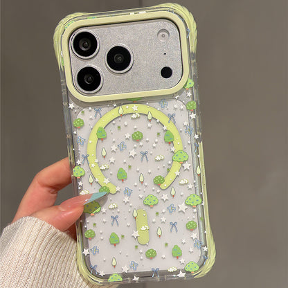Tree Illustration Acrylic Phone Case