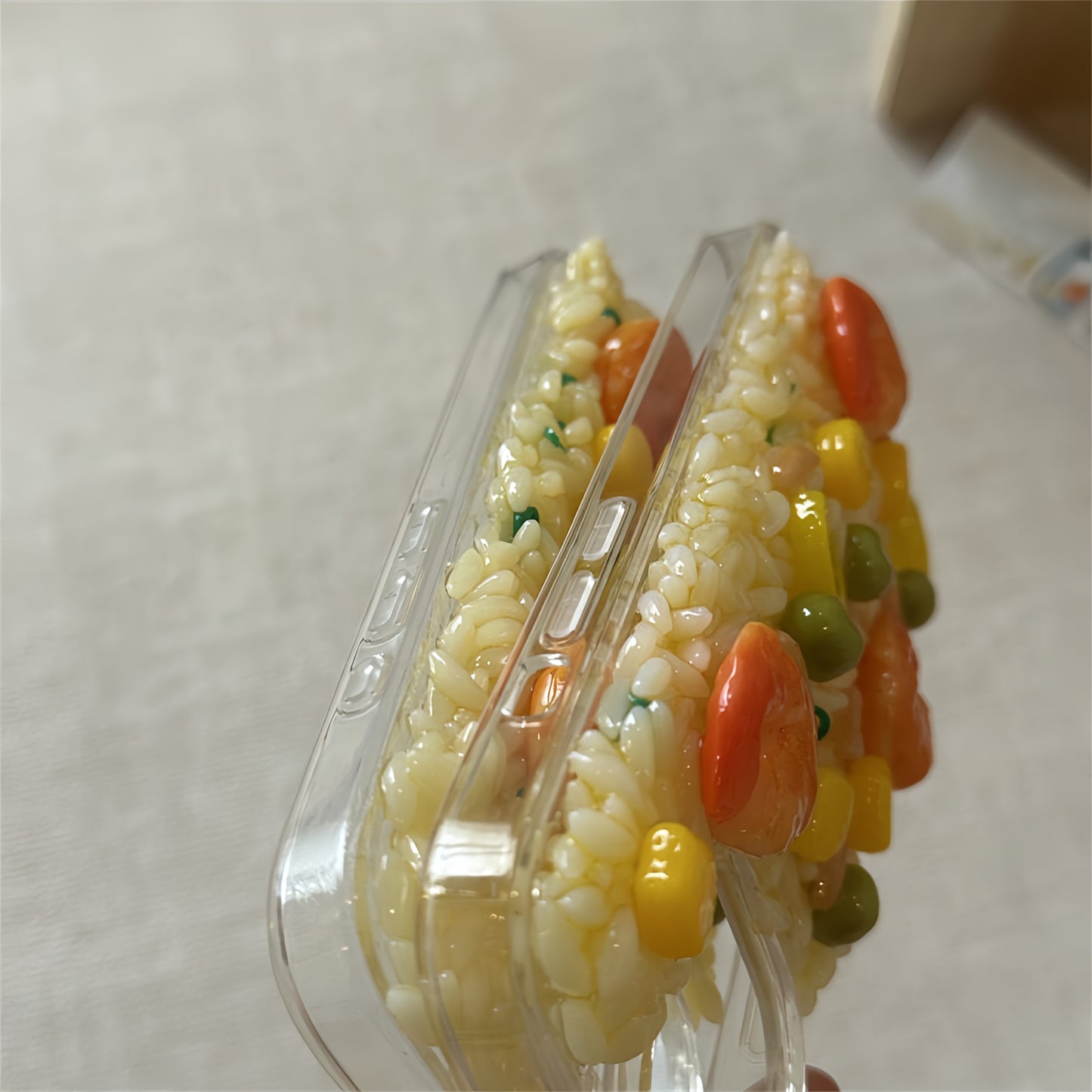 Shrimp Fried Rice Silicone Phone Case