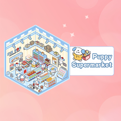 Tiny Animal Wonders 3D Sticker | 4 Cute Miniature Scenes