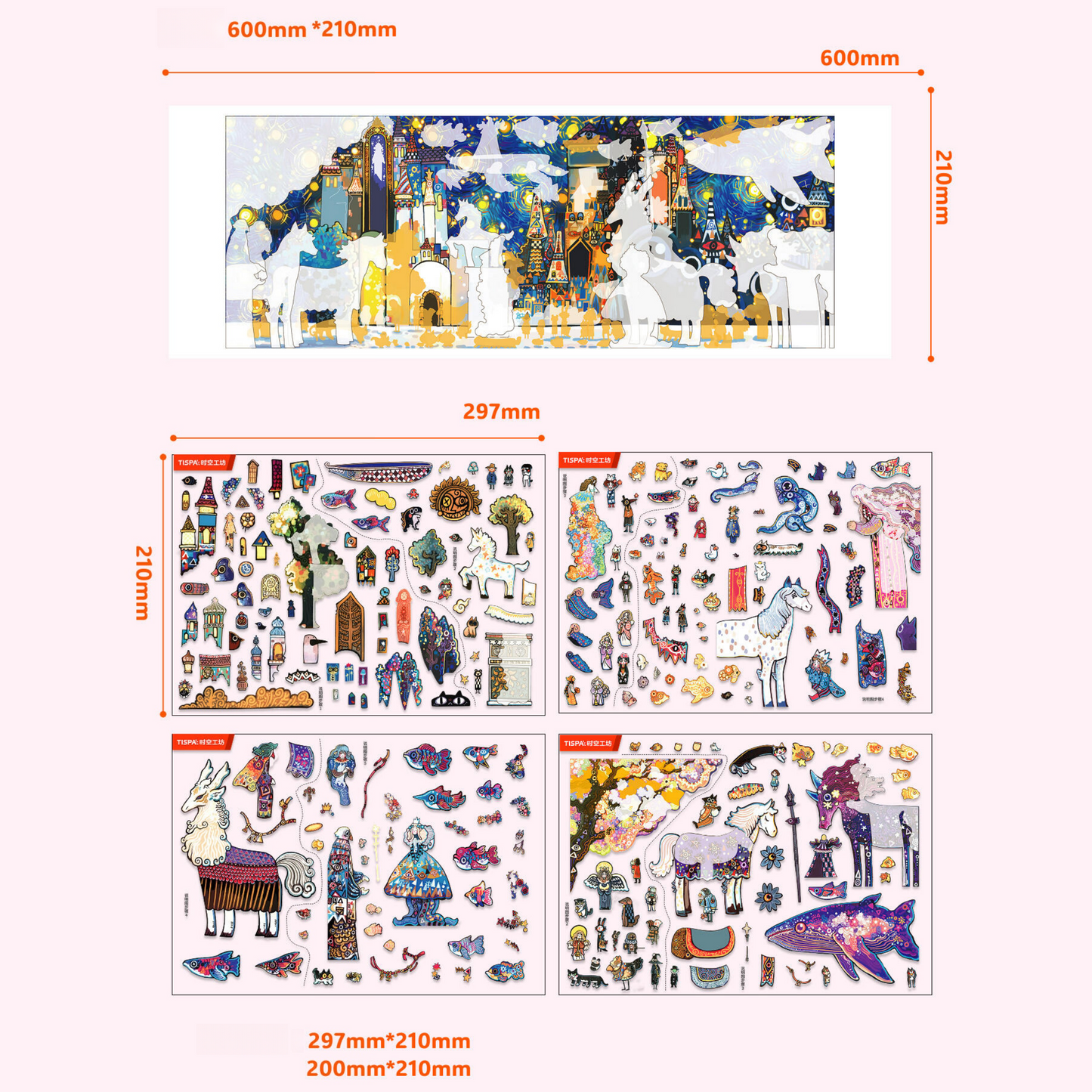 The Corner of the World 3D Sticker | 2 Cute Miniature Scenes
