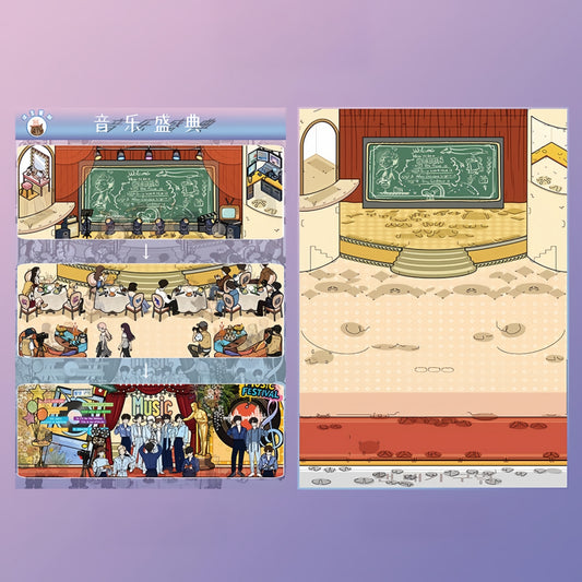 Music Festival 3D Sticker