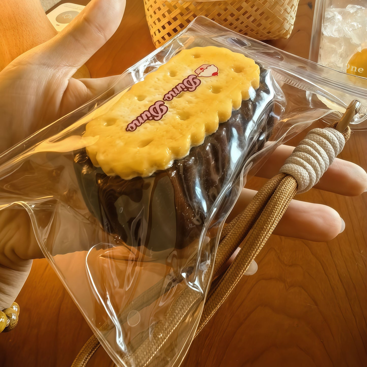 Cheesecookie Crust Chocolate Cake Squishy