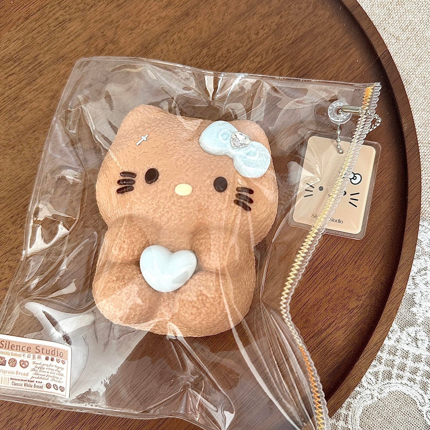 Dark-skinned Kitty Squishy