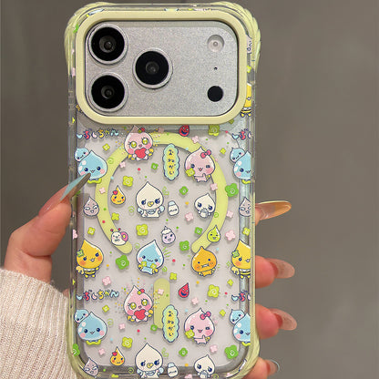Four-Leaf Clover Little Raindrop Acrylic Phone Case