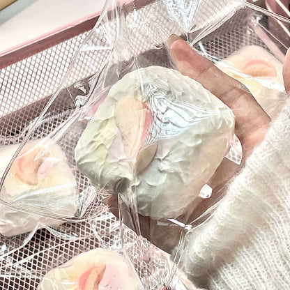 Peach Milk Puff Squishy