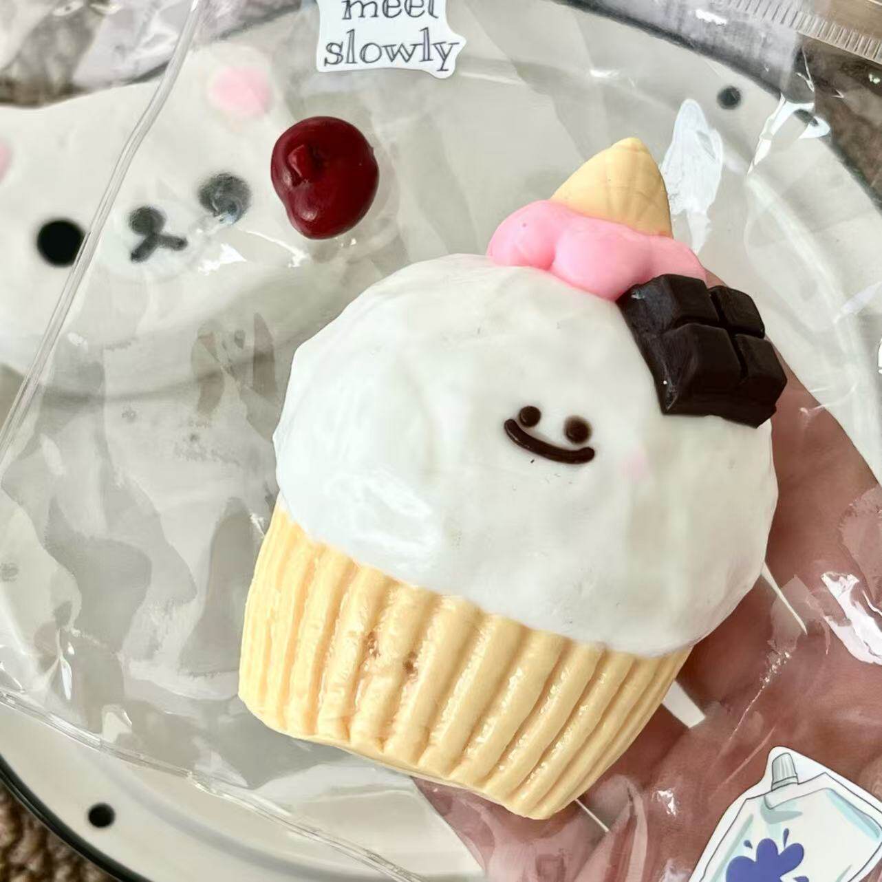 Cream Cupcake Squishy