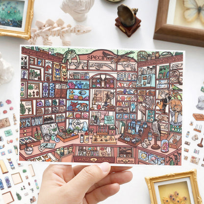Little Corners 3D Sticker | 4 Cute Miniature Scenes