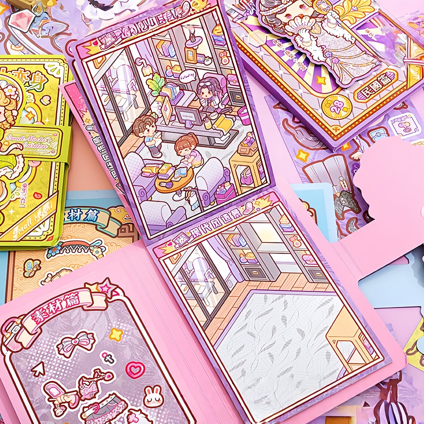 Dress Up 3D Sticker Book