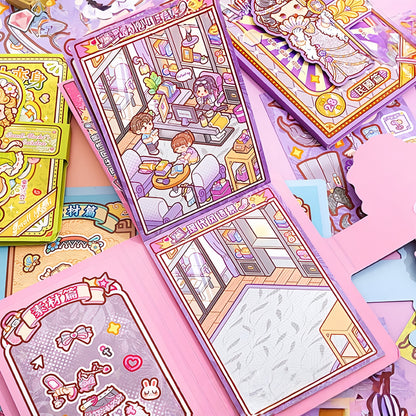 Dress Up 3D Sticker Book