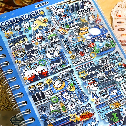 Maximalist 3D Sticker Book