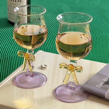 Bowknot Glass Stemware