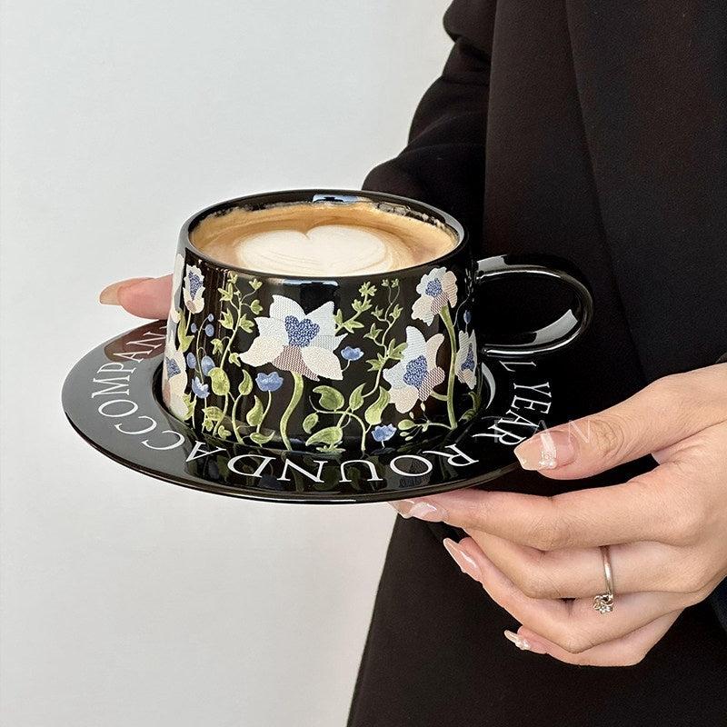 Blooming Lily of the Valley Ceramic Mug