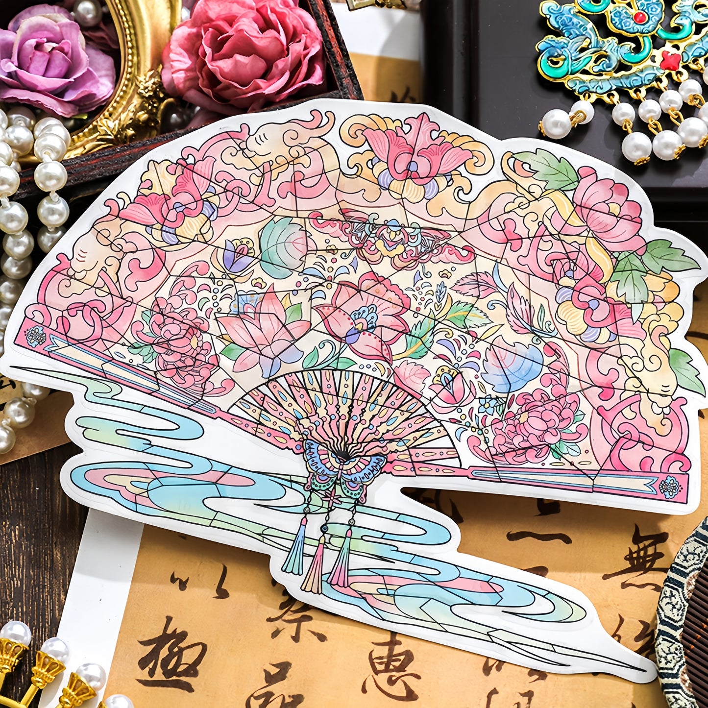 Antique Restoration 3D Sticker | 6 Cute Miniature Scene