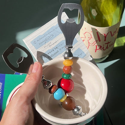 Colorful Bead Bottle Opener