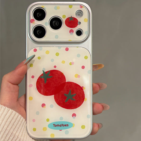 Colorful Dot Tomato Acrylic Phone Case