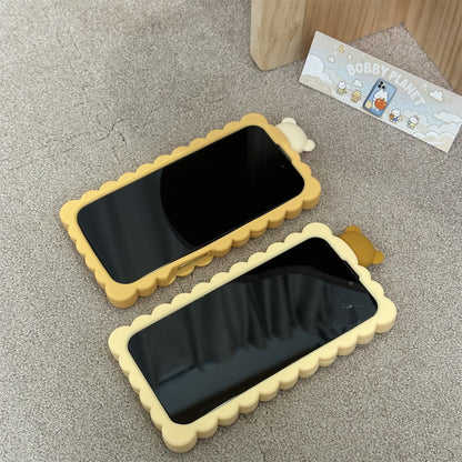 Little Bear Biscuit Silicone Phone Case